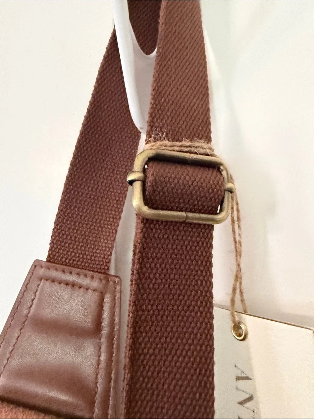 Brown Sling Backpack - Picture 6 of 6